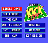 Super Kick Off screenshot 5 for Sega Game Gear